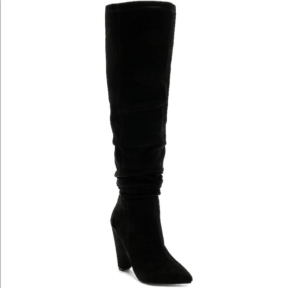 Raye: Rodeo Boot (OVER THE KNEE) black suede - Picture 4 of 13